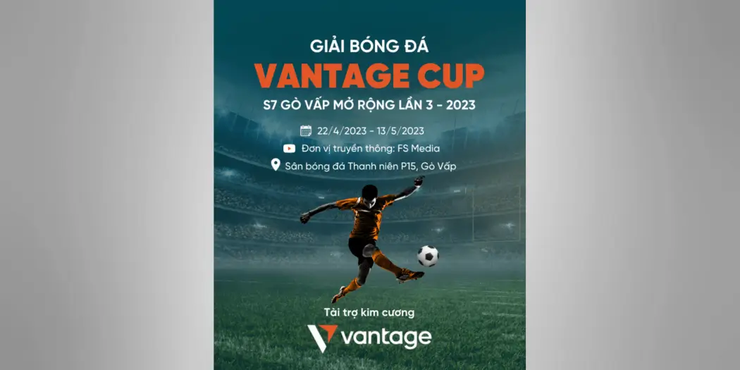 Vantage Vietnam sponsors Gò Vấp Football Tournament