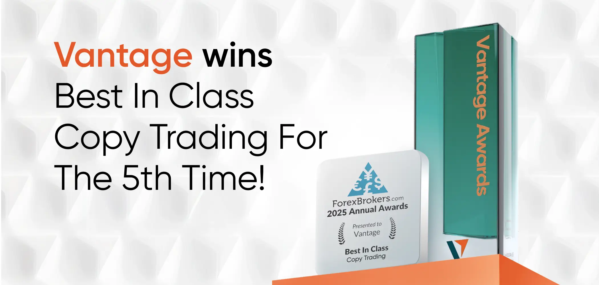 Vantage Wins 5th Consecutive ‘Best in Class’ Award for Copy Trading Excellence