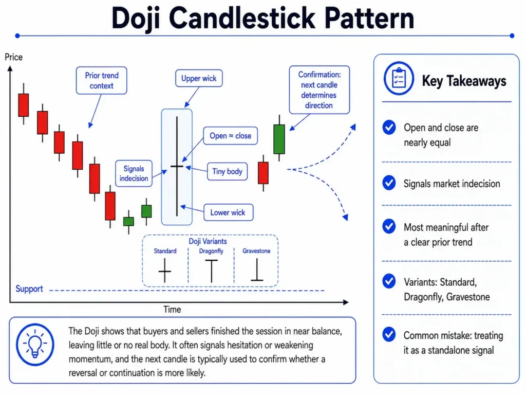 Doji Candlestick Pattern