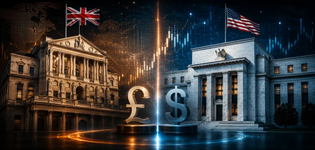 Bank of England versus Federal Reserve